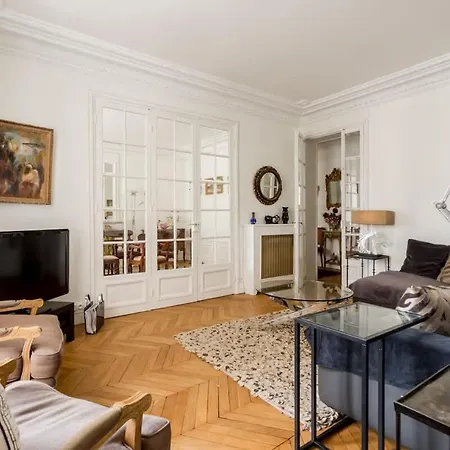 Apartmán Chic Parisian Trocadero & Eiffel Tower Paříž